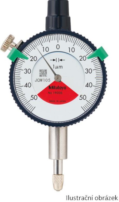 1900S-72: Jednootáčkový Číselníkový úchylkoměr MITUTOYO 0,1(zvdvih vřetene 2)/0,001mm