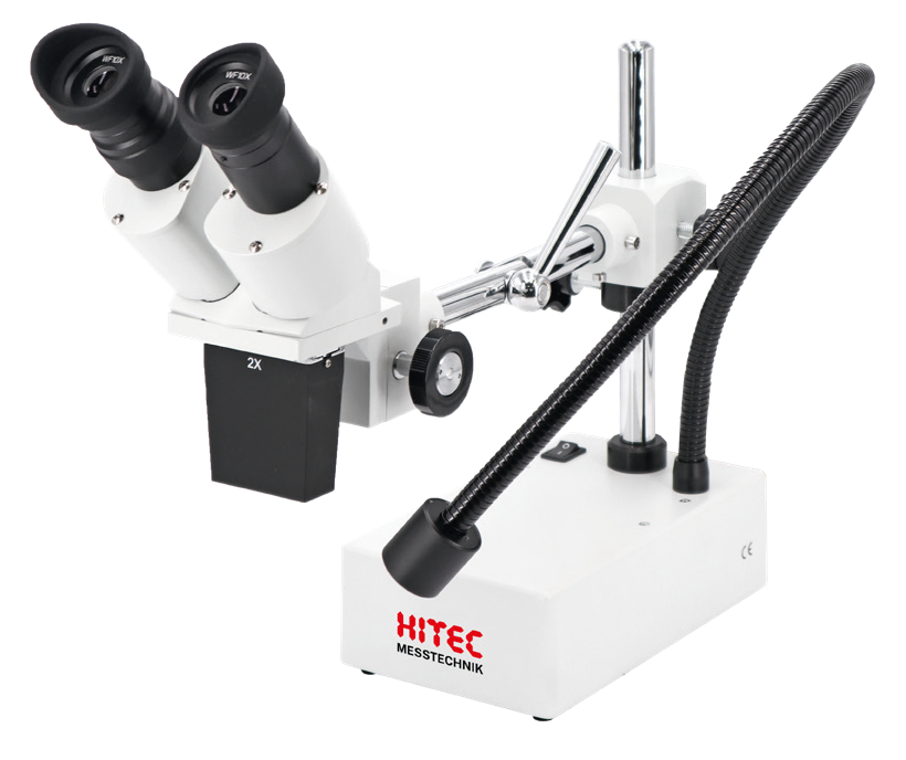 122246-ht-614-10 Stereomikroskop 20x model ST50 včetně LED osvětlení HITEC (HT-614-10)