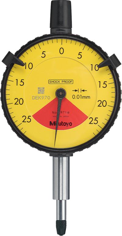 2971TB: Jednootáčkový číselníkový úchylkoměr MITUTOYO 0,5(zdvih vřetene 3,5)/0,01mm