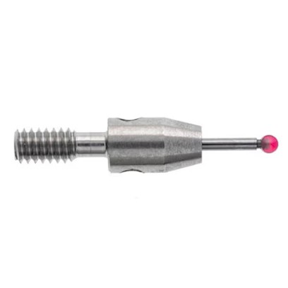 Dotek pro střed hvězdy závit M2 kulička Ø 1mm materiál rubín délka 8,5mm RENISHAW (A-5003-4789)