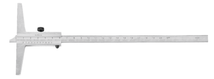 Analogový hloubkoměr HITEC 500/0,05 mm (120-03)