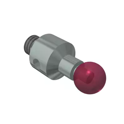 Dotek M4 rubínová kulička Ø5,0 mm 01-M4-R5-L10,5-ML5,5-SS3,5-BS7 MITUTOYO (K651591)
