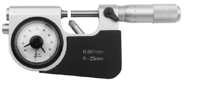 Pasametr HITEC s číselníkovým ukazatelem 75-100/0,001 mm (203-04)