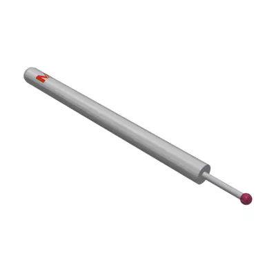 Dotek pro držák, rubínová kulička Ø0,5 mm 01-R0,5-L15,25-ML2,25-SS1/0,3 MITUTOYO (K651069)