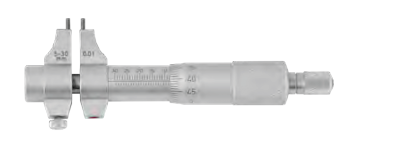 Analogový mikrometr s čelistmi pro měření vnitřních rozměrů 75-100/0,01 mm (HT-230-83)