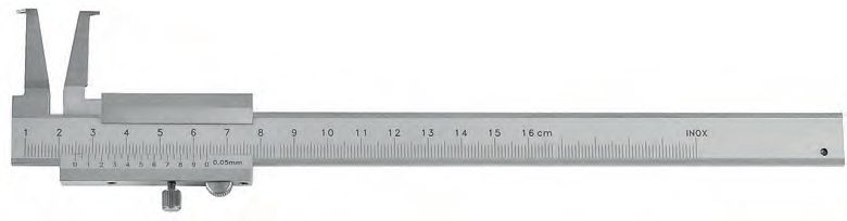 105970-ht_120-55 Posuvné měřítko pro drážky 26-200/0,05 mm (HT-120-57)