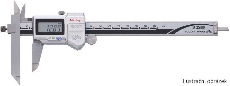 573-604: Digitální posuvné měřítko MITUTOYO 0-300/0,01mm s odsazenými čelistmi