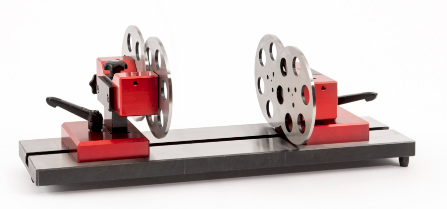 Tester soustřednosti FISSO s rolovacími kotouči  bez základové desky  (RLPG 240/0) (560-21)