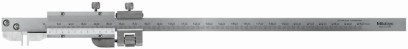 536-172: Analogové posuvné měřítko s Noniem MITUTOYO 0-200/0,02mm s čelistí s háčkem