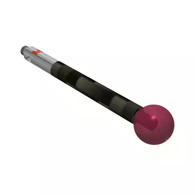 Dotek M2 rubínová kulička Ø6,0 mm 01-M2-R6-L30-ML30-SCFC3-BS3 MITUTOYO (K651416)
