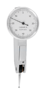 Páčkový úchylkoměr HITEC Ø 32 mm horinzontální 0,2/0,002 mm dotek ocel Ø 2 mm (281-20)