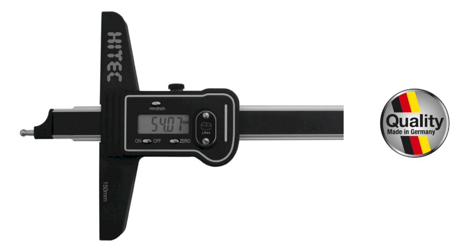 110789-ht_2000-040 Digitální hloubkoměr HITEC sada se třemi můstky a 2 doteky 800/0,01 mm (2000-042)