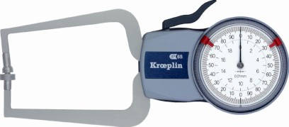 209-403: Číselníkové úchylkoměry s měřicími rameny pro
vnější měření MITUTOYO 0-10/0,005mm