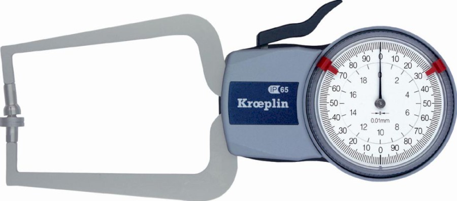 209-403: Číselníkové úchylkoměry s měřicími rameny pro
vnější měření MITUTOYO 0-10/0,005mm