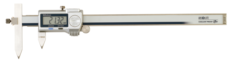 573-615-20: Digitální posuvné měřítko MITUTOYO 10-160/0,01mm s posunutým středem