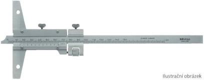 527-102: Analogový hloubkoměr s noniem MITUTOYO 0-200/0,02mm