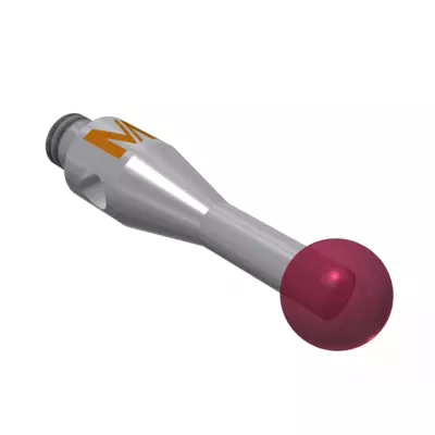 Dotek M2 rubínová kulička Ø3,0mm 01-M2-R3-L10-ML7,5-SS1,5-BS3 MITUTOYO (K651016)