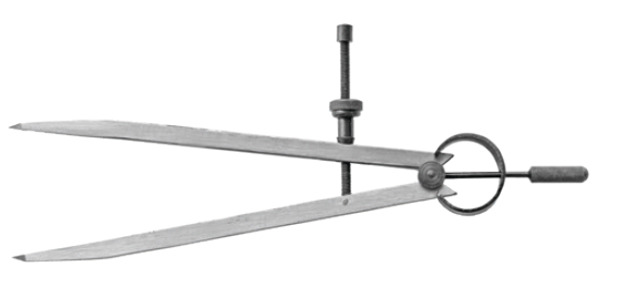 Kružítko HITEC s pevnými kalenými hroty 300 mm (1400-007)