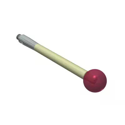 Dotek M2 rubínová kulička Ø6,0 mm 01-M2-R6-L30-ML30-SCER2,5-BS3 MITUTOYO (K651554)