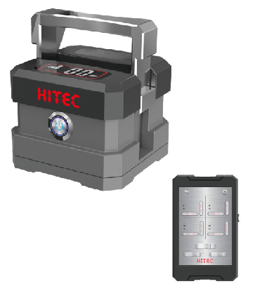 Digitální vodováha HITEC s Bluetooth rozsah měření ± 0,5 mm/m, odečet 0,01°, přesnost ± 0,02 mm/m (HT-302-260)