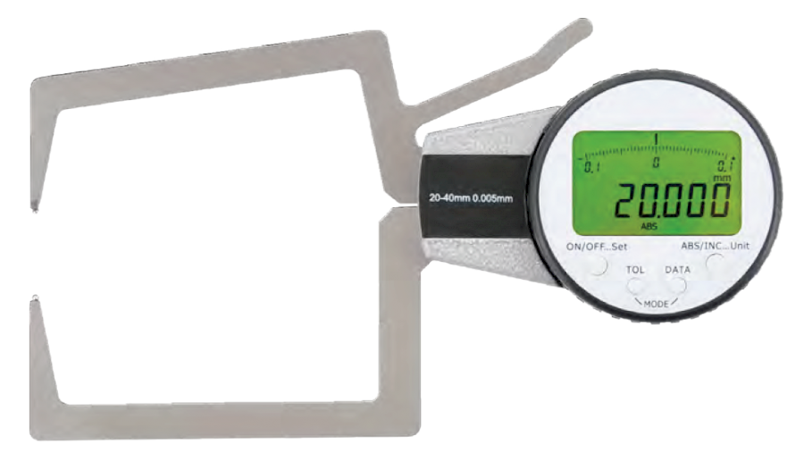 Digitální úchylkoměr s měřícími rameny pro vnější měření 10-30/0,005 mm (HT-270-011)