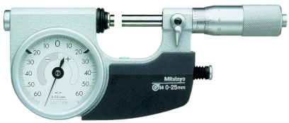 510-123: Pasametr s úchylkoměrem MITUTOYO 50-75/0,001mm