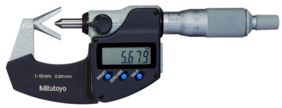 314-253-30: Digitální třmenový mikrometr s prizmatickým měřicím dotekem
MITUTOYO 25-40/0,001mm