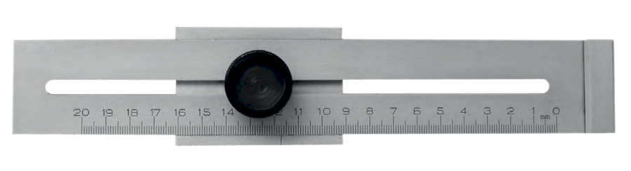 Měřítko pro rýhování 250 mm (HT-120-87)