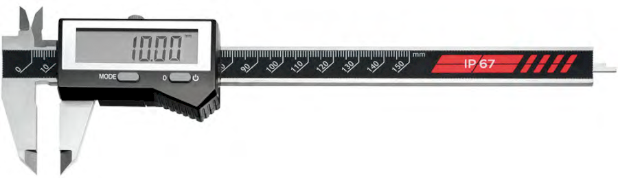 105939-ht_101-7 Digitální posuvné měřítko IP67 s bezdrátovým přenosem dat 150/0,01 mm/inch (HT-101-701)