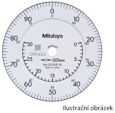 2330S-10: Číselníkový úchylkoměr MITUTOYO 30/0,01mm