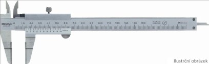536-136: Analogové posuvné měřítko s Noniem MITUTOYO 0-300/0,05mm čelistmi ve tvaru ostří