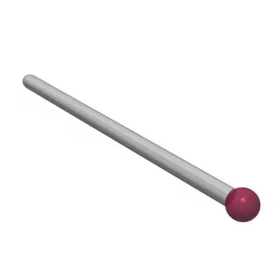 Dotek pro držák, rubínová kulička Ø2,5 mm 01-R2,5-L26,25-SWC1,5 MITUTOYO (K651076)