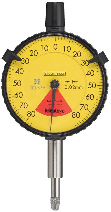 2973TB: Jednootáčkový číselníkový úchylkoměr MITUTOYO 1,6 (zdvih vřetene 3,5)/0,02 mm