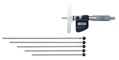 329-250-30: Digitální mikrometrický hloubokoměr MITUTOYO 0-150/0,001 mm