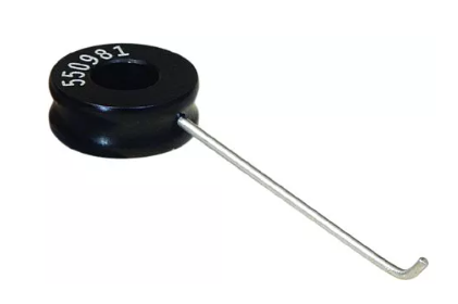 Pružinová spona s ohnutou špičkou, A=30° L=19 mm opti-fix KOMEG (K550978)