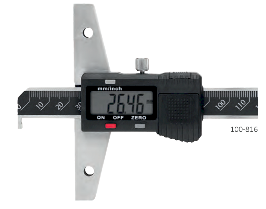 105913-ht_100-816 Digitální hloubkoměr s nosem 150/0,01 mm/inch (HT-100-816)