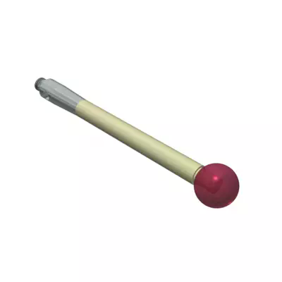 Dotek M2 rubínová kulička Ø5,0 mm 01-M2-R5-L30-ML30-SCER2,5-BS3 MITUTOYO (K651553)