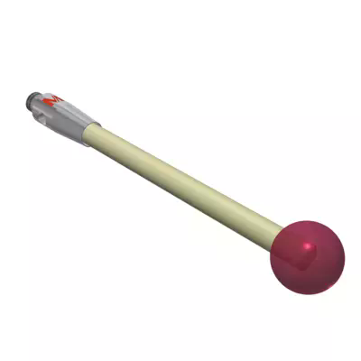 Dotek M2 rubínová kulička Ø5,0 mm 01-M2-R5-L30-ML30-SS2-BS3 MITUTOYO (K651007)
