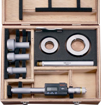 468-973: Sada vyměnitelných hlavic pro dutinoměry HOLTEST MITUTOYO 20-50 mm/0,001mm
