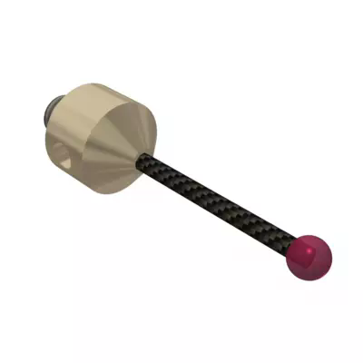 Dotek M5 rubínová kulička ø4,0 mm 01-M5-R4-L31,5-ML21,94-SCFC2-BTi11 MITUTOYO (K650171)