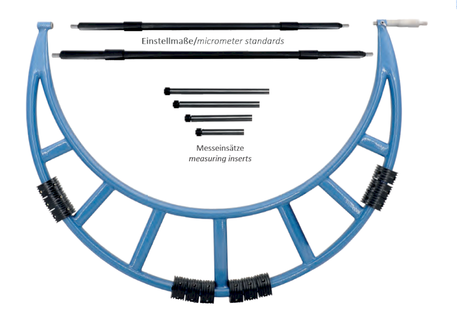 106023-ht_200-46 Analogový mikrometr s výměnnými doteky 500-600/0,01 mm (HT-200-47)