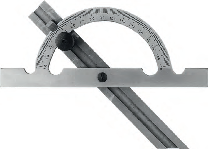 Úhloměr 10-170° s artetací a nastavitelnou lištou 100x150 mm (HT-301-95)