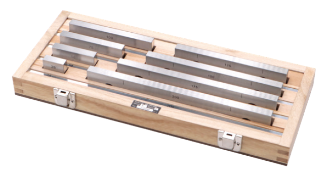 111859-ht_530-301 Sady dlouhých koncových ocelových měrek 8 kusů 125, 150, 175, 200, 250, 300, 400, 500 mm TP2 (530-50)