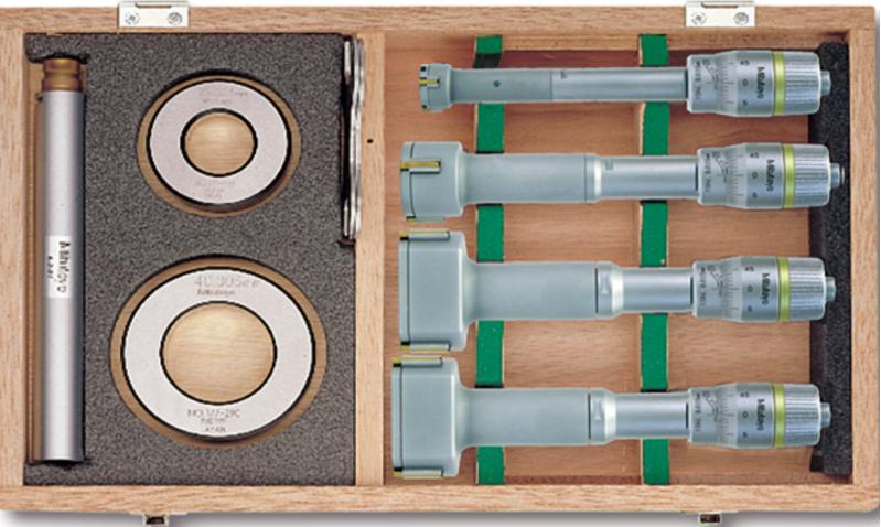 368-913: Sada analogových dutinoměrů MITUTOYO HOLTEST 20-50 mm/0,005mm