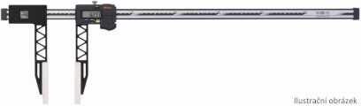 552-152-10: Digitální posuvné měřítko MITUTOYO 0-1000/0,01mm s uhlíkovými vlákny, ochranou IP 66 a extrémně dlouhými čelistmi