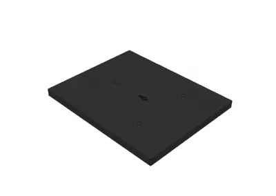 Systémová paleta PAL 120 pro MPS 500x400x25mm s kuželovými pouzdry, bez závitového rastru  KOMEG (K551357)