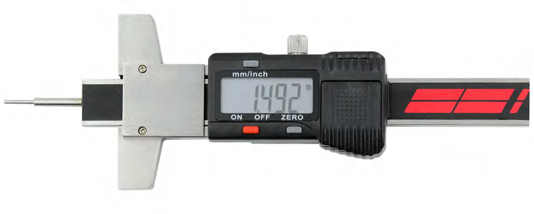 Digitální hloubkoměr s trnem 1,5mm 80/0,01 mm/inch (HT-100-95)