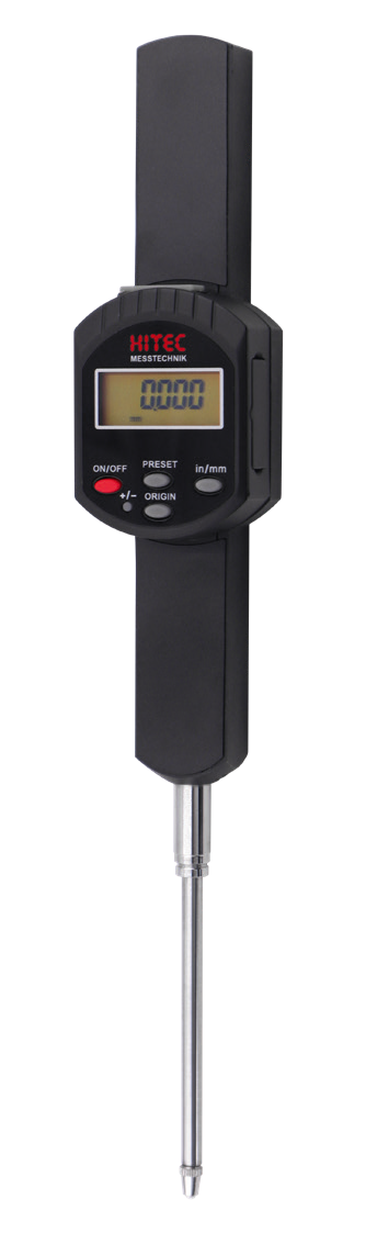 Digitální úzký úchylkoměr HITEC 100/0,001 mm/inch (HT-287-40)