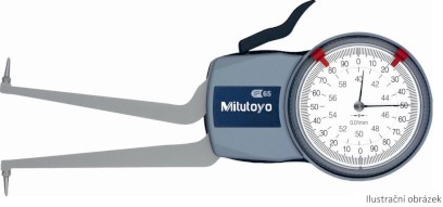 209-302: Číselníkové úchylkoměry s měřicími rameny pro
vnitřní měření MITUTOYO 10-30/0,01mm