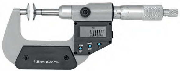 106033-ht_500-67 Digitální mikrometr s talířkovými doteky 25-50/0,001 mm (HT-200-67)